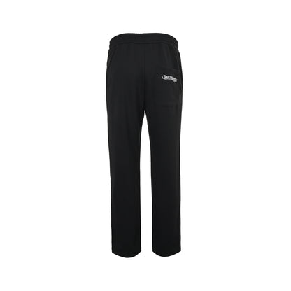 Chrome Hearts/Chrome Heart embroidered logo straight trousers