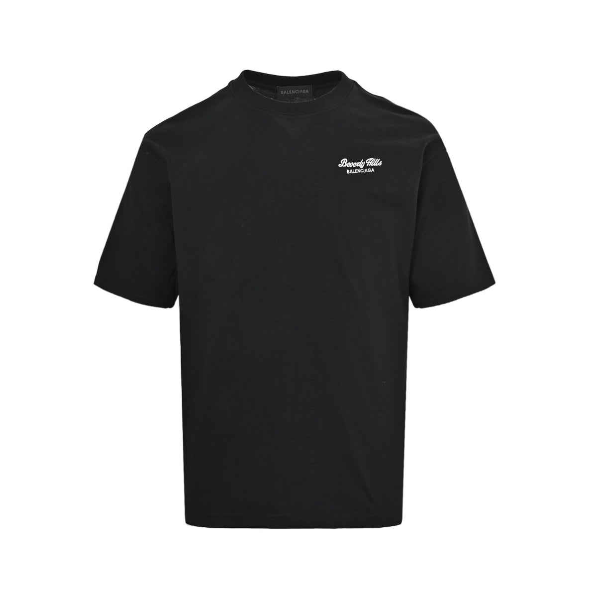 Balenciaga Beverly Hills embroidered small label short sleeves