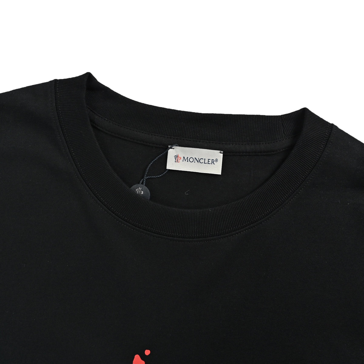 Moncler/Mask color splash logo short sleeves