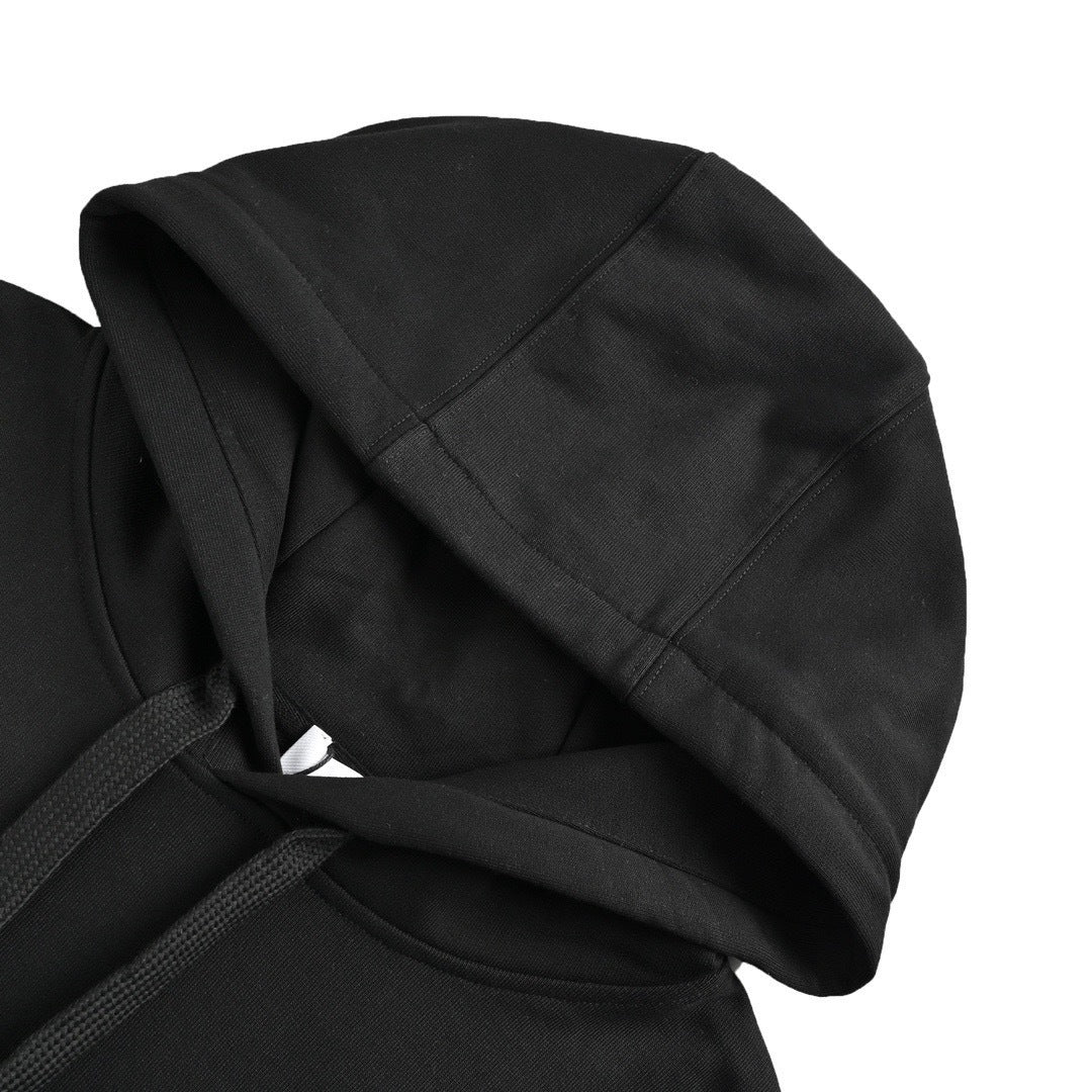 Burberry towel embroidered war horse hooded sweatshirt