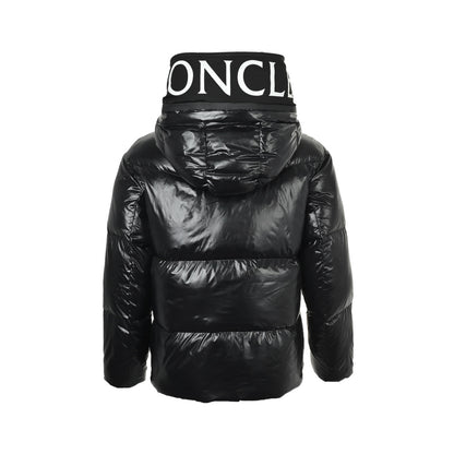 Moncler/Mask Genius hat letter print hooded down jacket