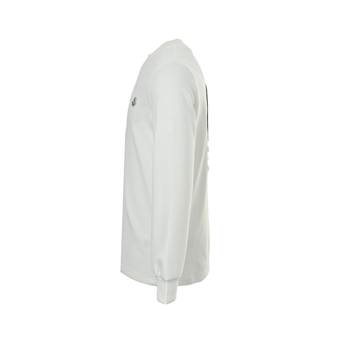 Moncler/Mask 25Fw embroidered logo long-sleeved T-shirt