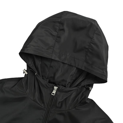 Moncler/Mongolian arm pocket light luxury casual style hooded thin coat