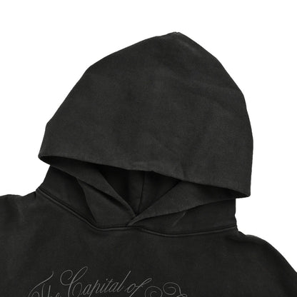 Balenciaga/Balanciaga 24Fw Tower print washed hooded sweatshirt