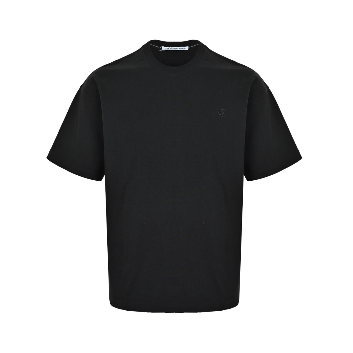 Calvin Klein CK 24ss round neck short sleeves with inkjet lettering on the back