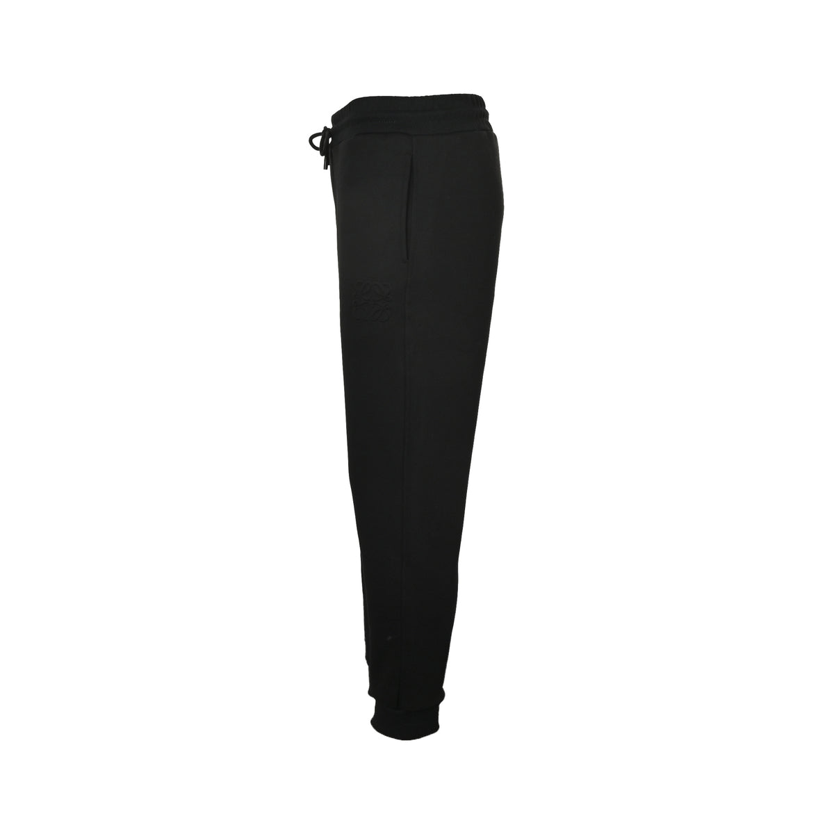Loewe/Luo Yiwei dark logo embossed fleece trousers