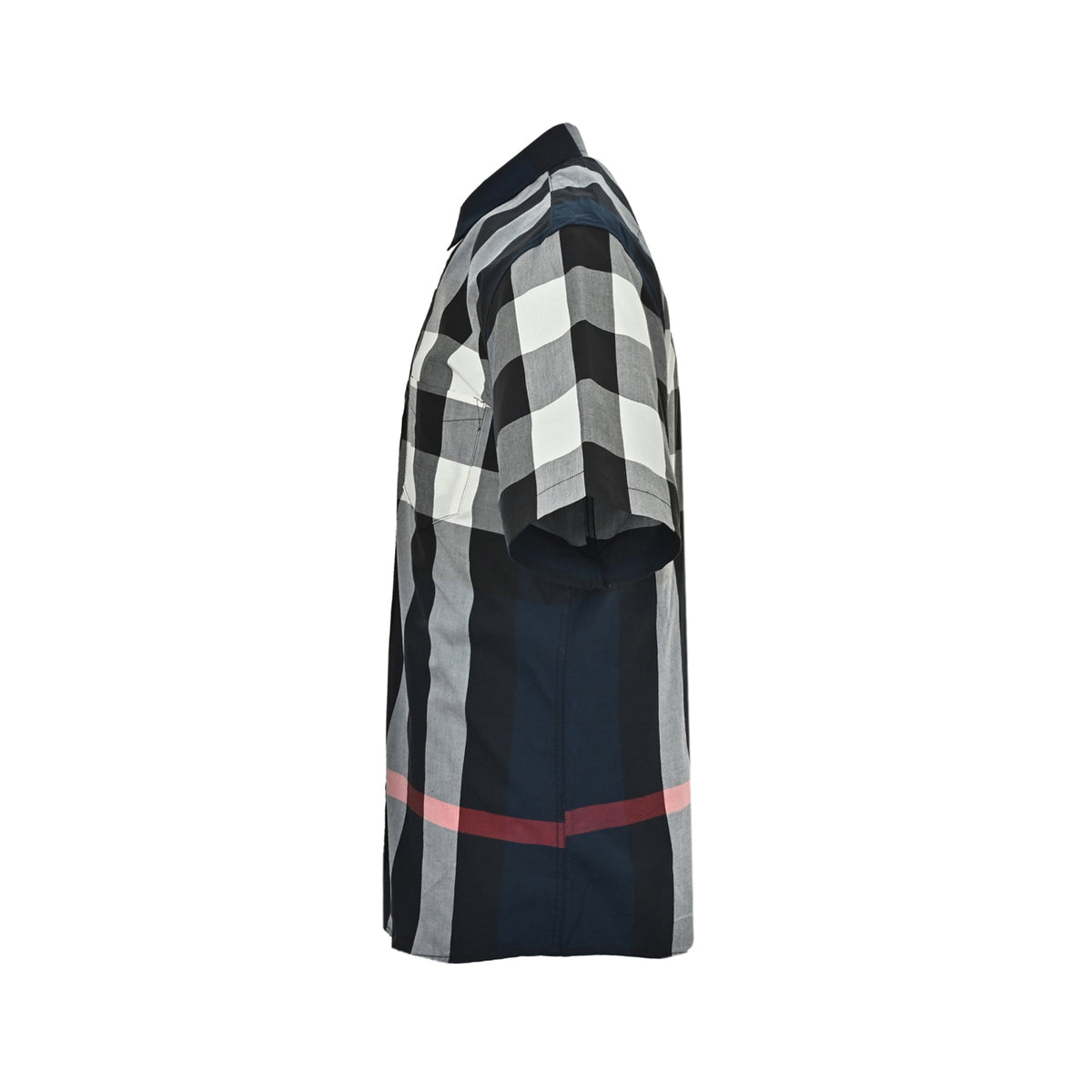 Burberry plaid classic element short-sleeved shirt