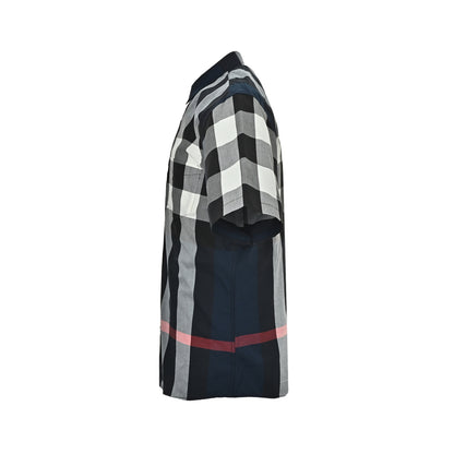 Burberry plaid classic element short-sleeved shirt