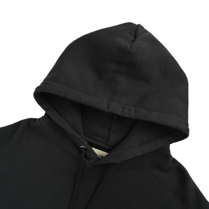 GALLERY DEPT mottled yellow French print hooded sweatshirt