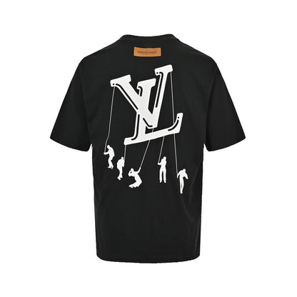 Louis Vuitton 21ss paratrooper print short sleeves