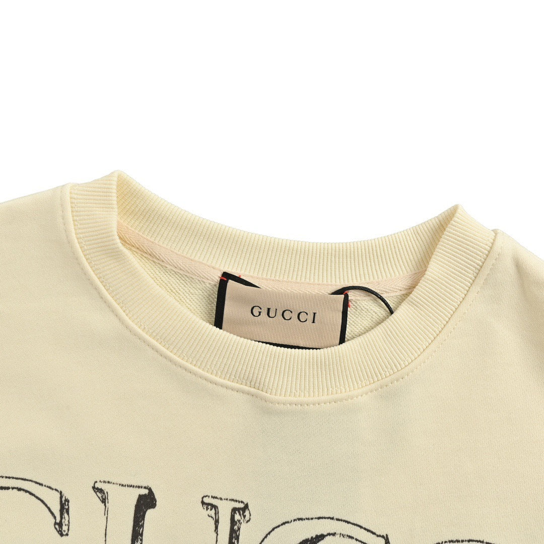 Gucci 24Fw fun cartoon series printed round neck sweatshirt