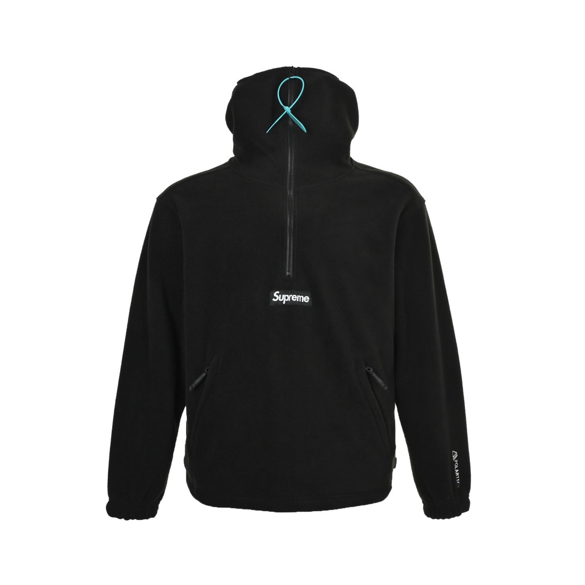 Supreme collaboration half-zip hooded sweatshirt