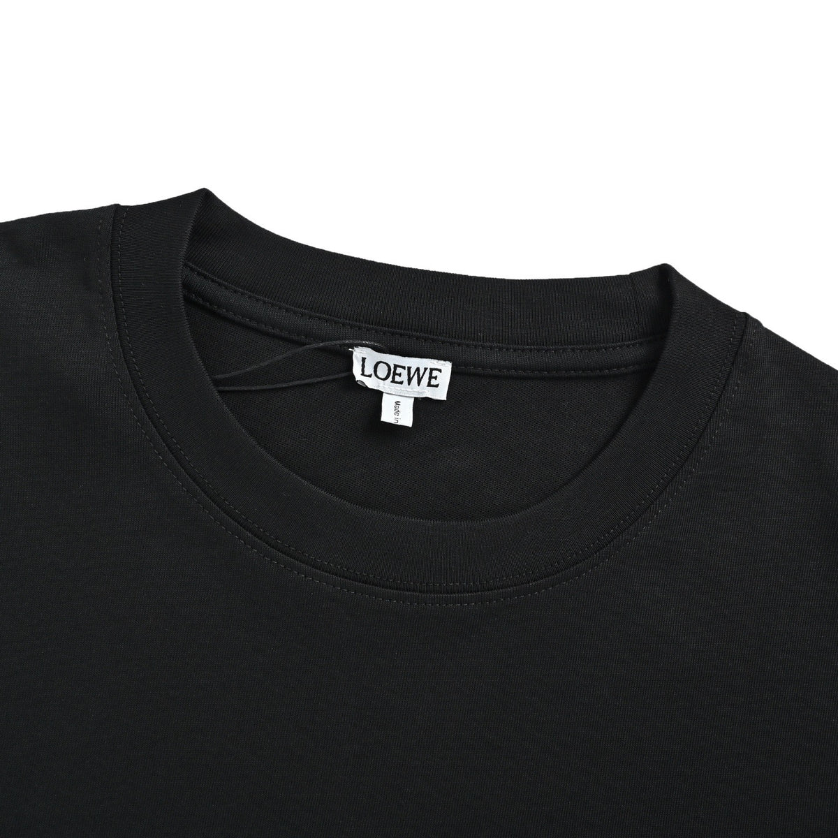 Loewe/Luo Yiwei pocket embossed logo logo short sleeves