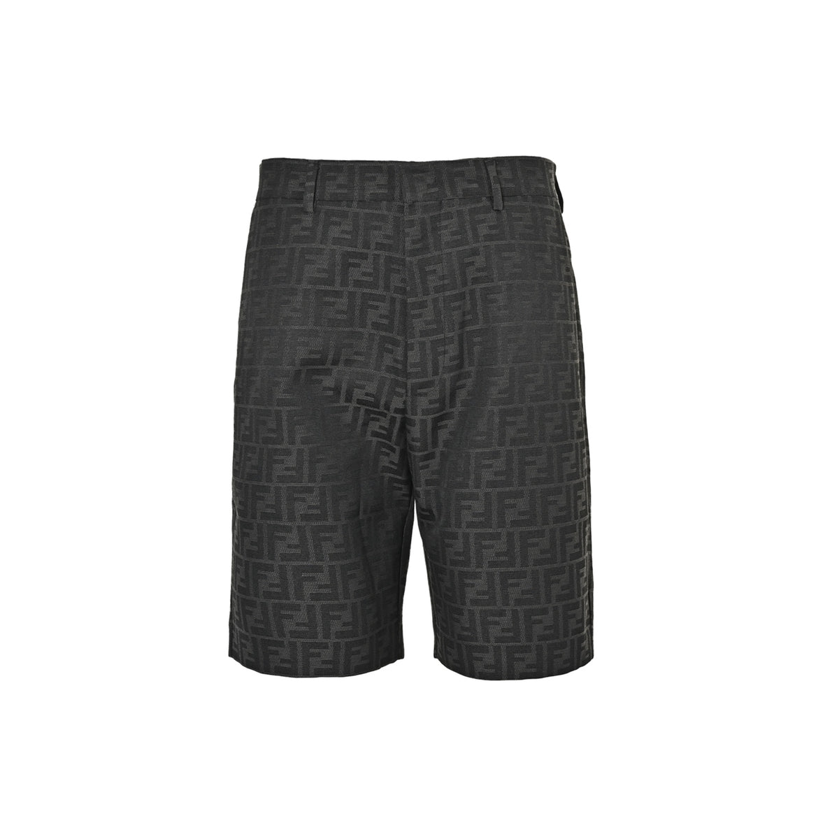 Fendi FF old flower all over printed jacquard shorts