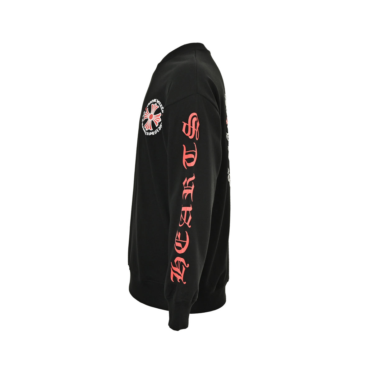 Chrome Hearts/Chrome Heart 25Fw front and back cross Sanskrit logo printed sweatshirt