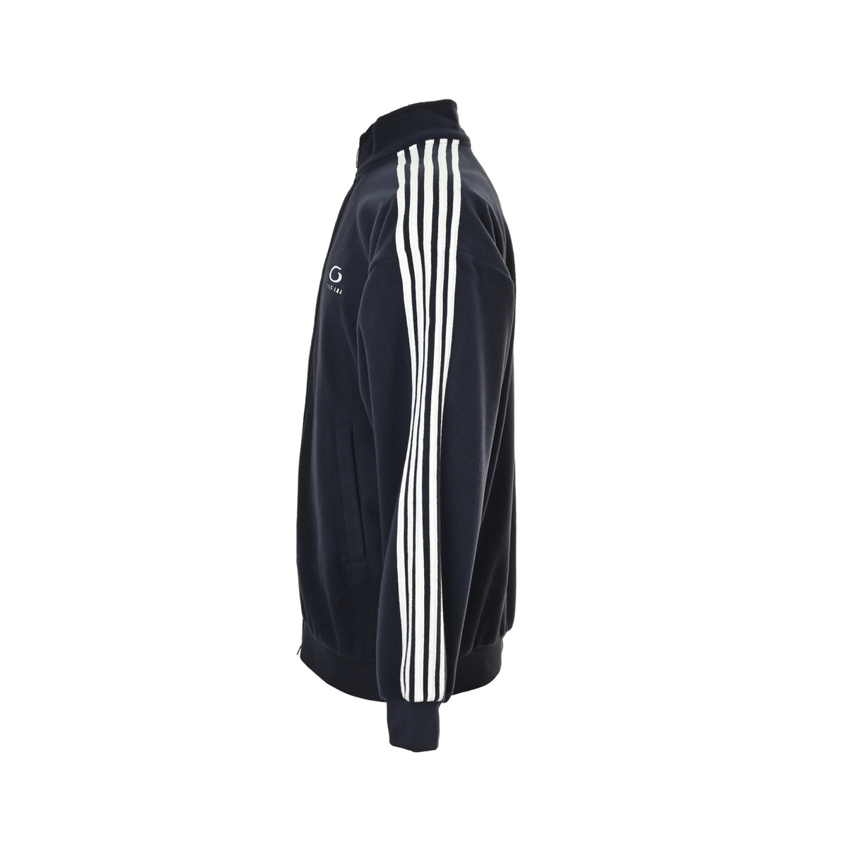 Balenciaga/Balanciaga five-bar circle embroidery suit polar fleece jacket