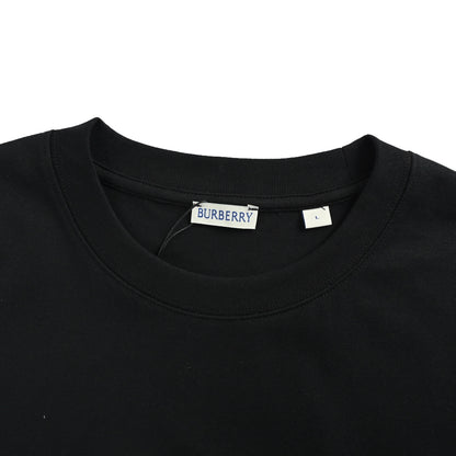 Burberry gradient plaid war horse print short sleeves
