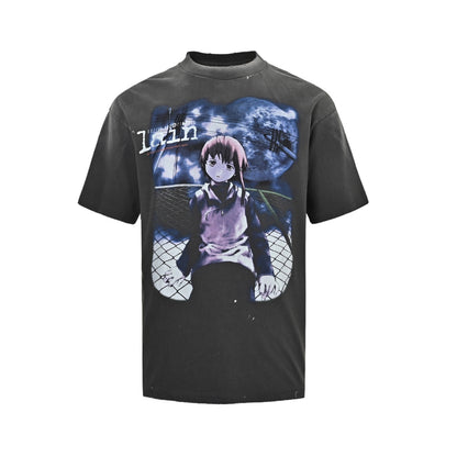 SAINT MICHAEL 25ss Ringtone collaboration printed short sleeves