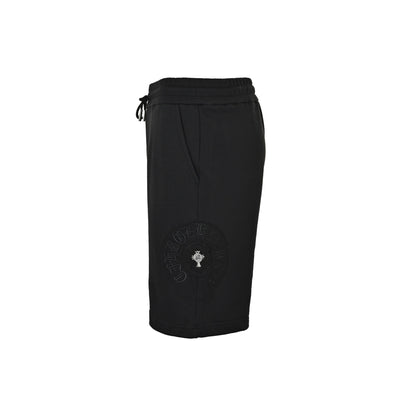 Chrome Hearts/Chrome Heart patchwork horseshoe embroidered shorts