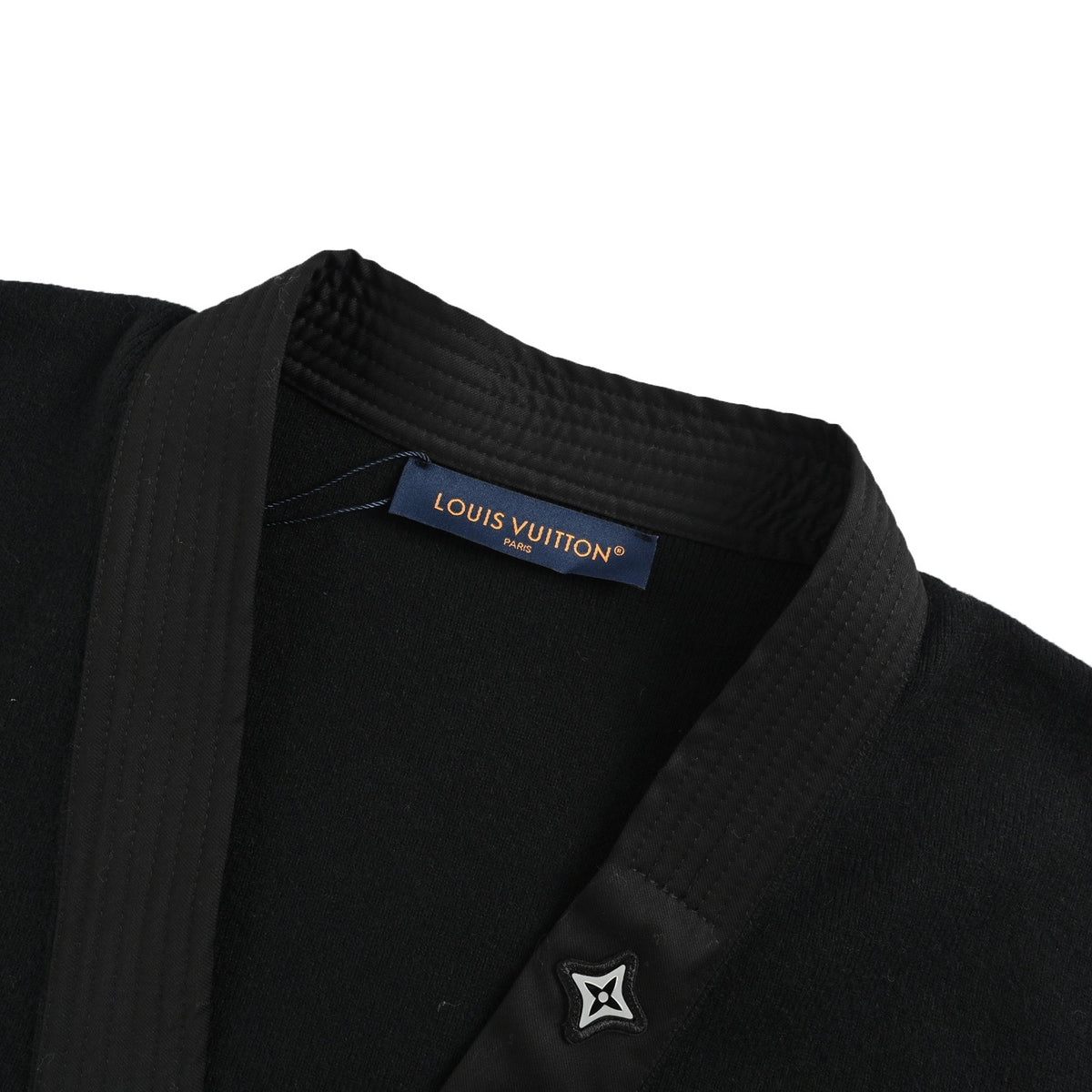 Louis Vuitton 25Fw three-flower reflective logo cardigan sweater
