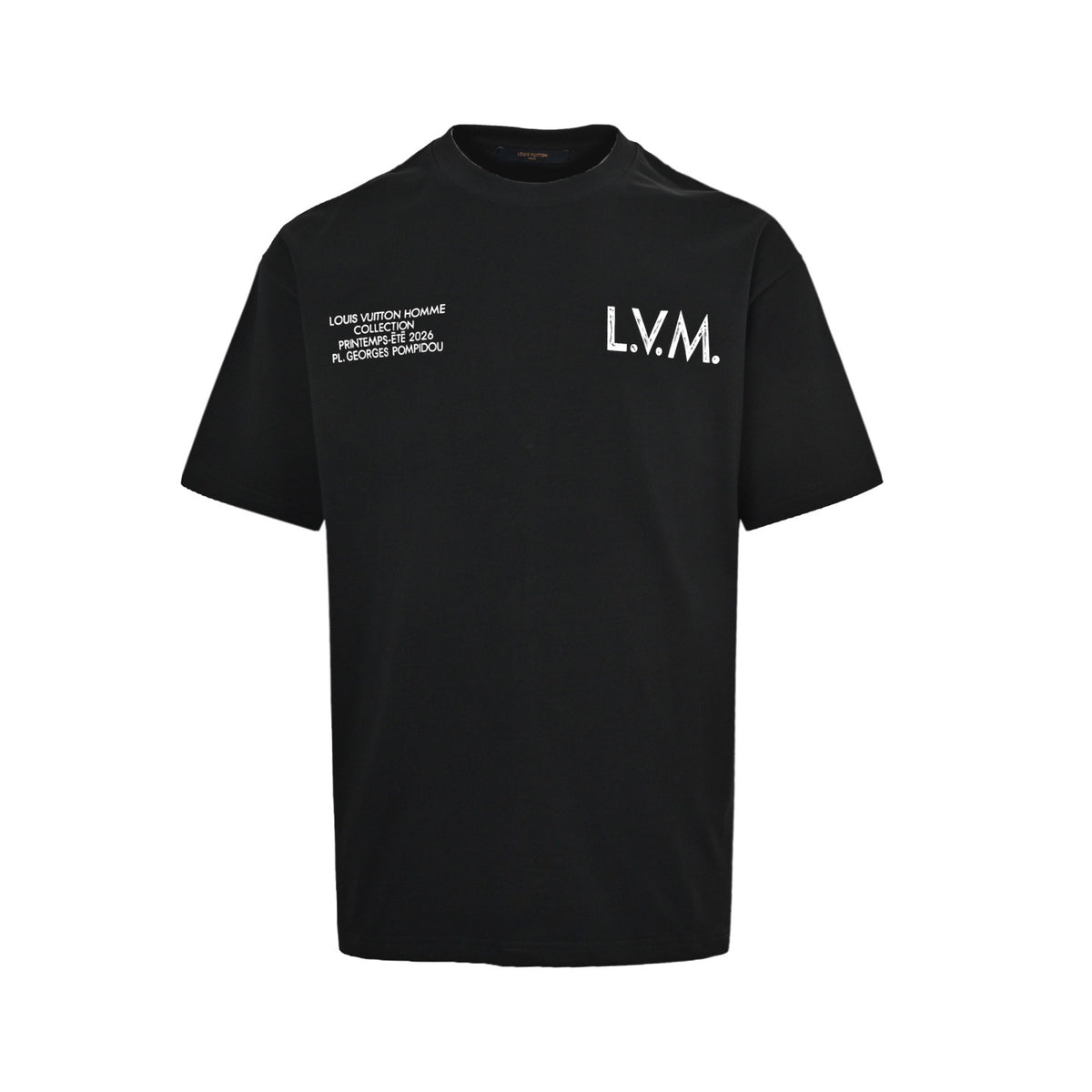 Louis Vuitton letter slogan printed short sleeves