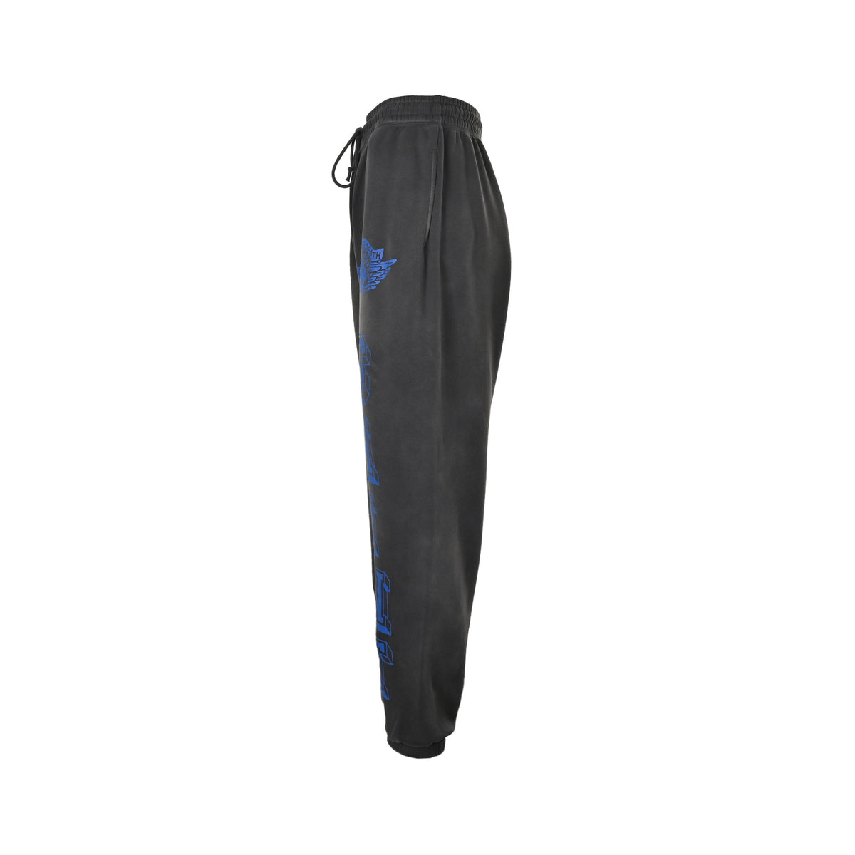 SAINT MICHAEL angel rebirth printed trousers