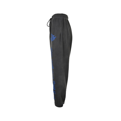 SAINT MICHAEL angel rebirth printed trousers