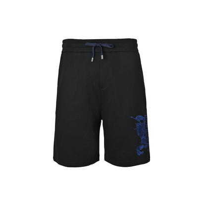 Burberry War Horse Knight Embroidered Shorts