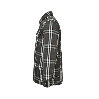 Burberry 25Fw plaid reversible quilted jacket