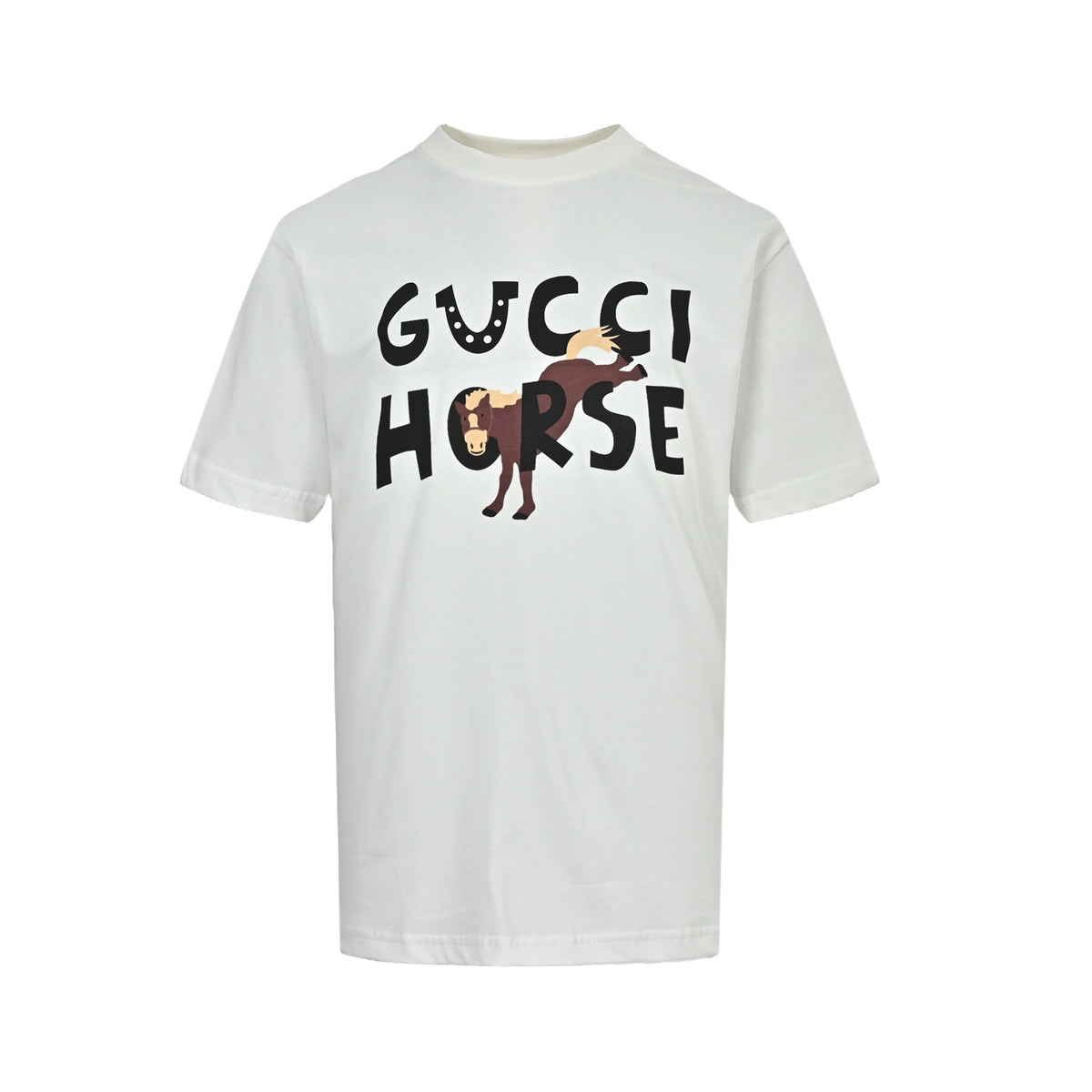 Gucci 26ss fun cartoon series short sleeves