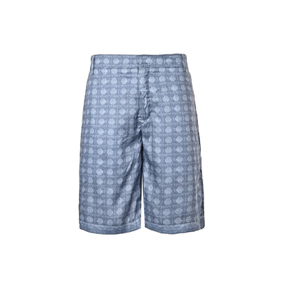 Dior silk all-over printed suit shorts