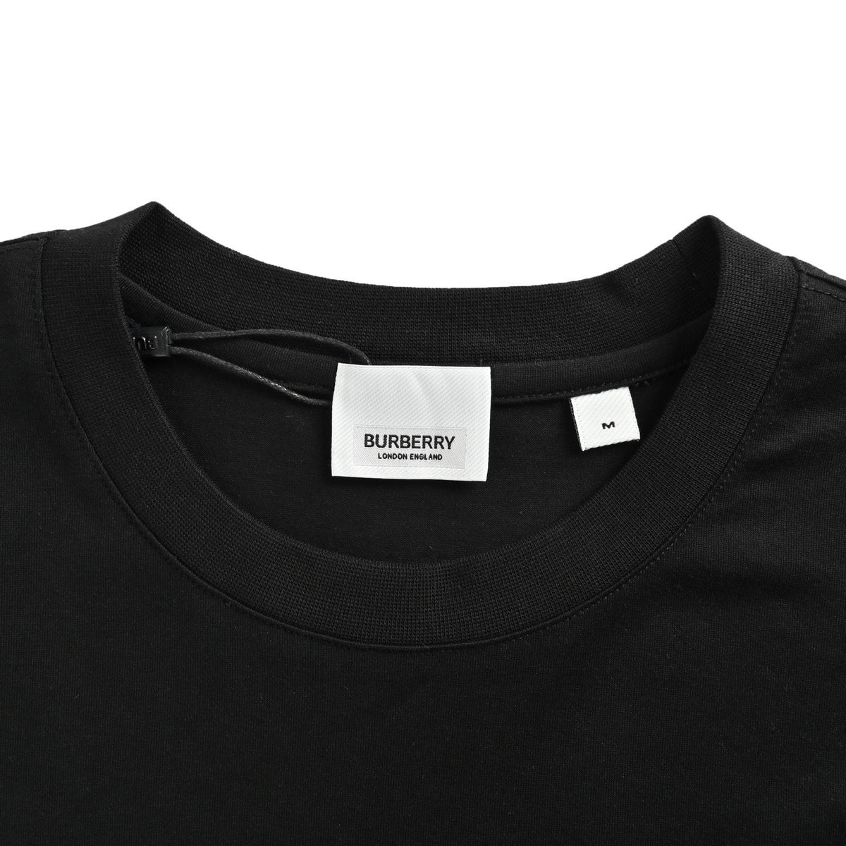 Burberry 22ss laminated letter slogan short sleeves