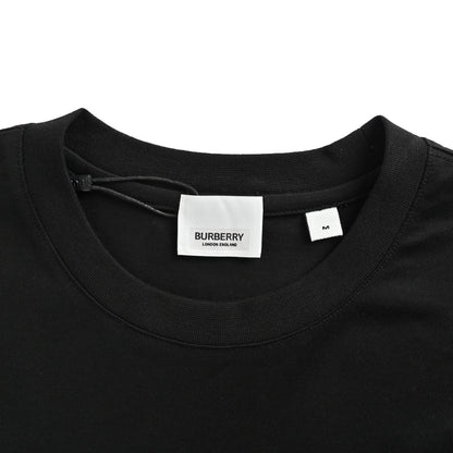 Burberry 22ss laminated letter slogan short sleeves