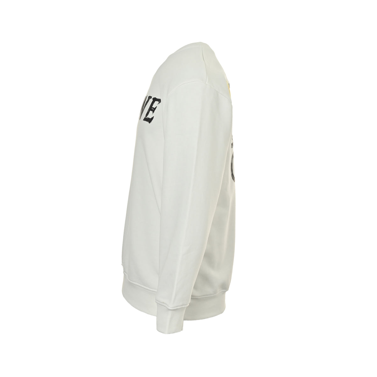 Loewe/Luoyiwei 25Fw daisy logo print crew neck sweatshirt