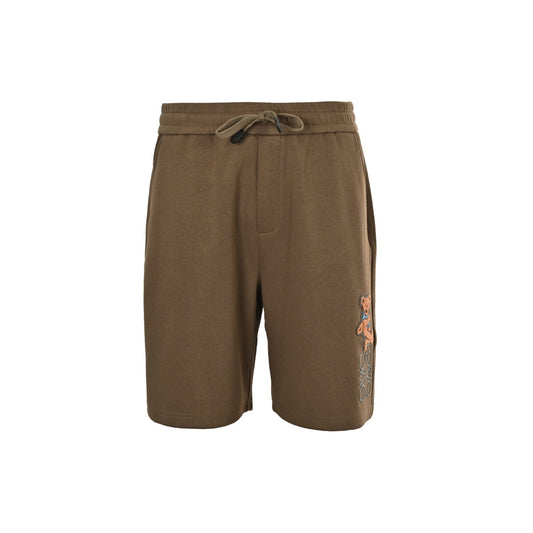 Loewe/Luo Yiwei 25ss towel bear patch shorts