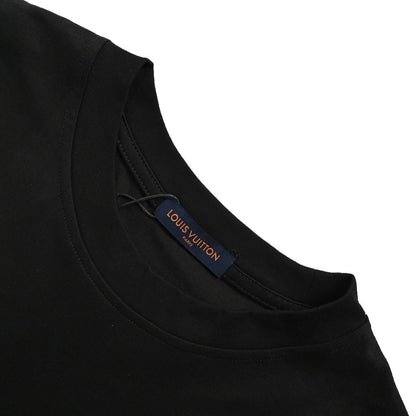 Louis Vuitton floral letter embroidered short sleeves