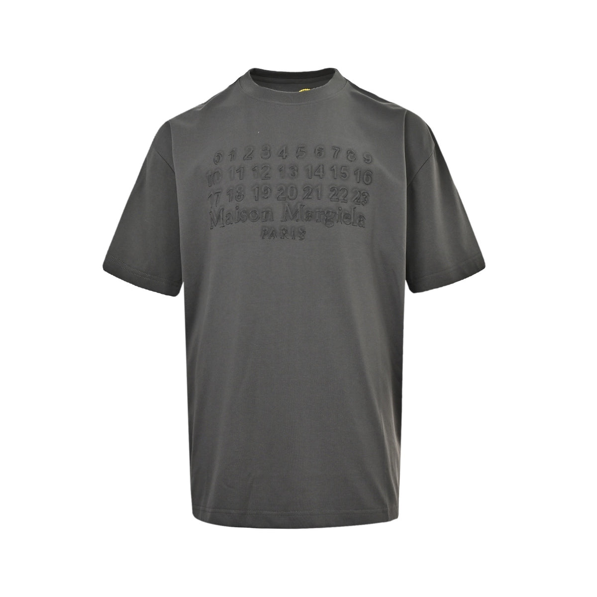 Maison Margiela/Margiela M6 embroidered number LOGO short sleeves