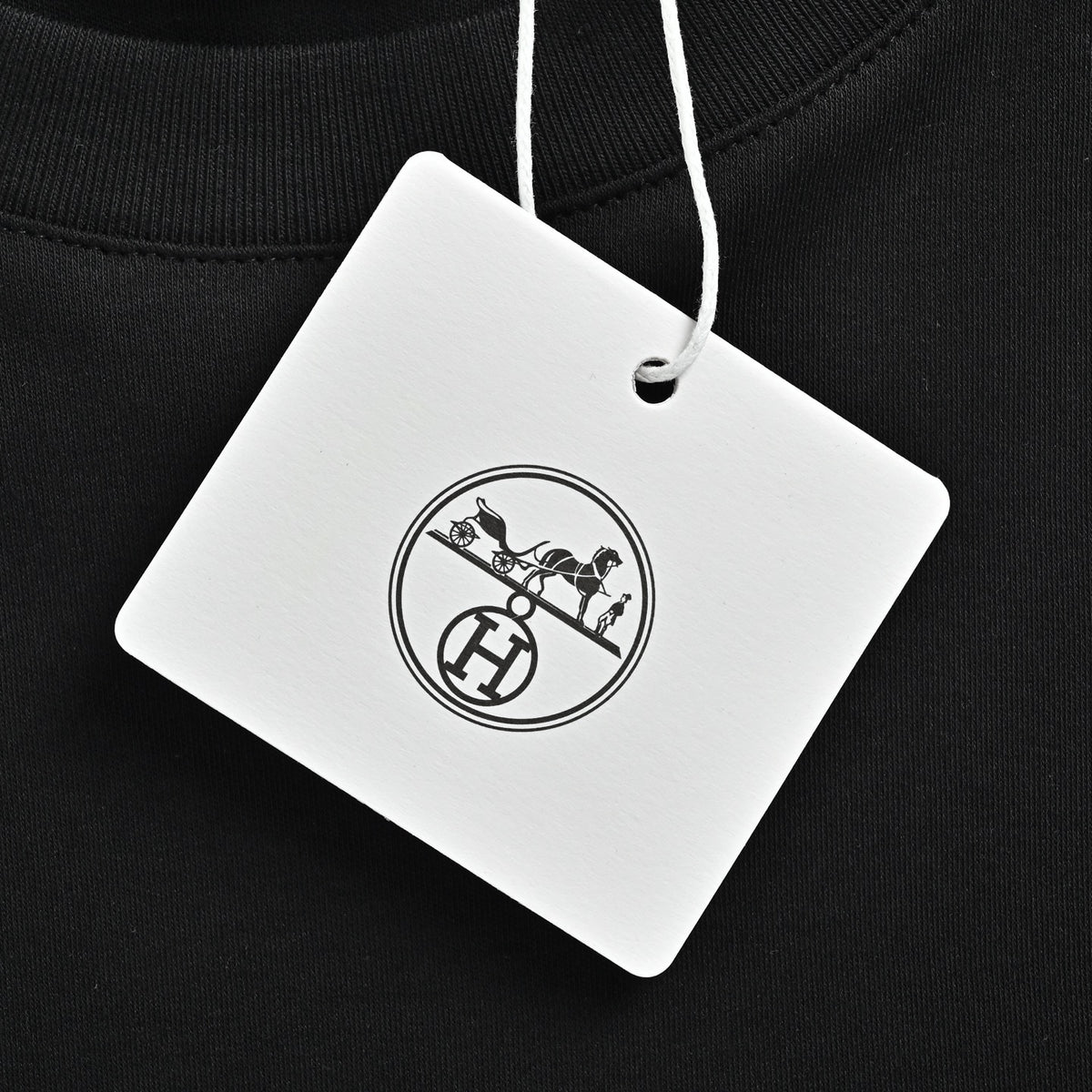 HERMES/Hermès saddle double-layer cuff short sleeves