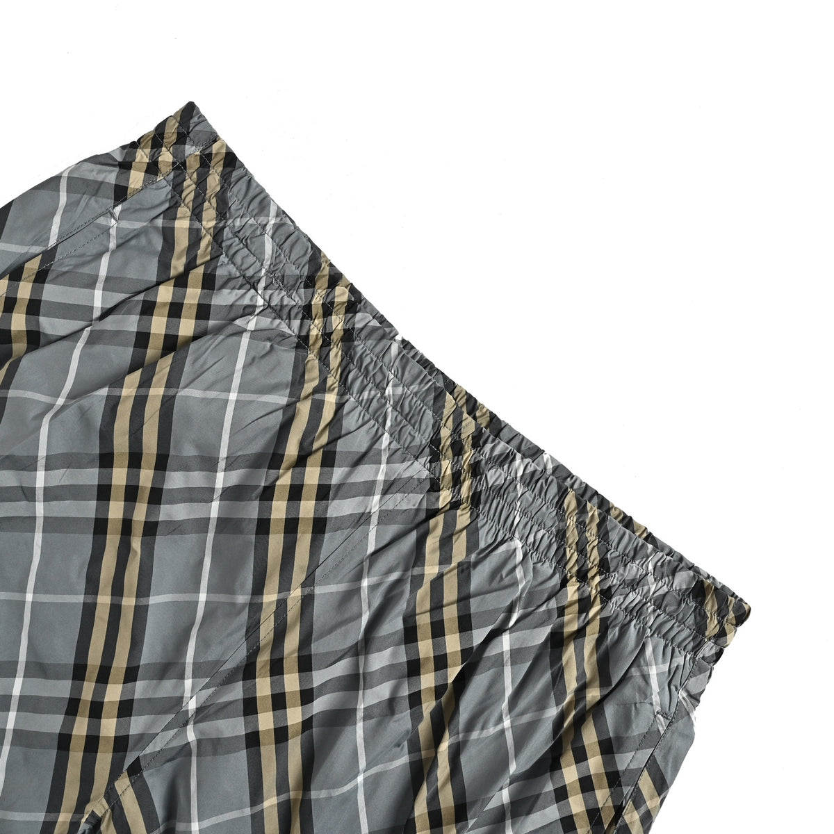 Burberry 26ss gray green twill shorts