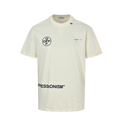 OFF WHITE C/O VIRGIL 19SS 99 pink arrow print short sleeves
