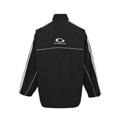 Balenciaga ring five-bar suit stand-collar jacket jacket