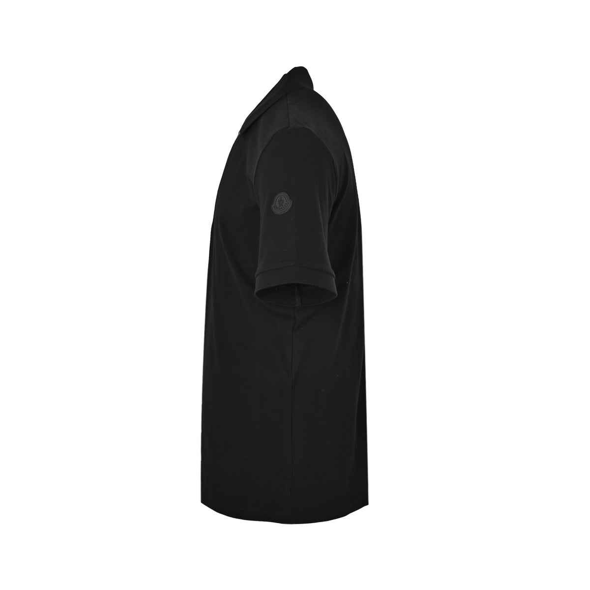 Moncler/Mask Black Label Half-Zip Polo Short Sleeve