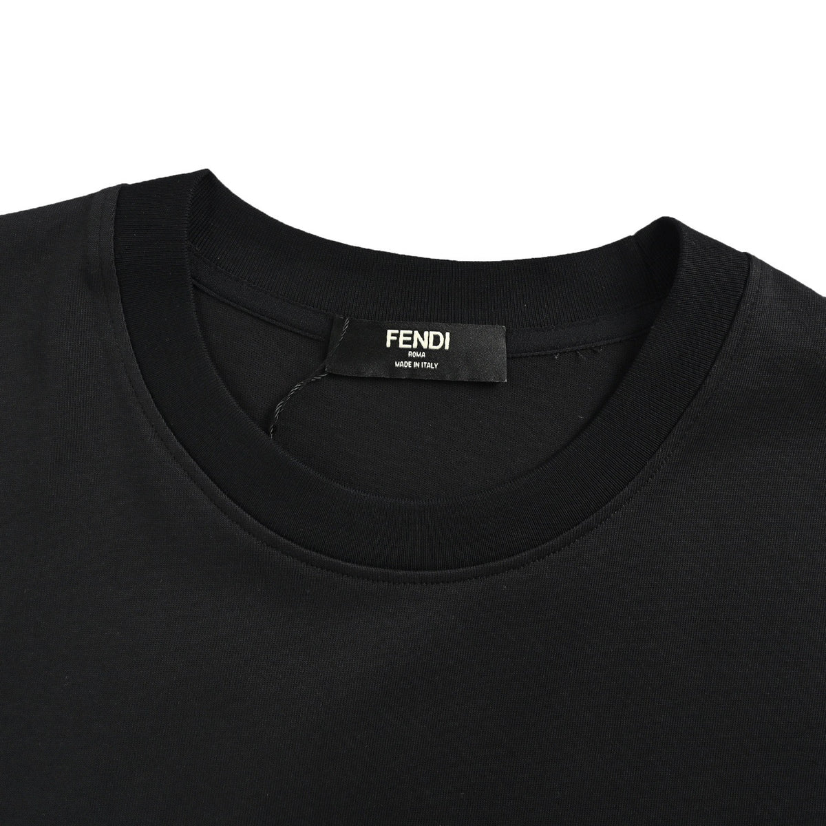 Fendi 26ss FF fake pocket printed short sleeves
