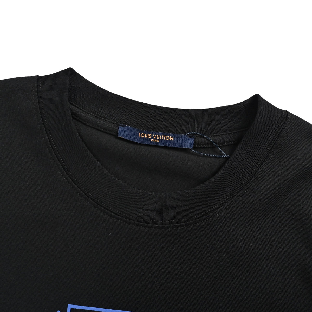 LouisVuitton/Louis Vuitton round letters presbyopia logo foam short sleeves on the chest