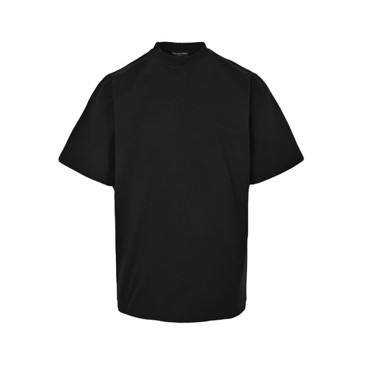 Balenciaga/Balanciaga hem Paris label short sleeves
