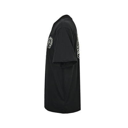 Chrome Hearts front and back horseshoe print short sleeves