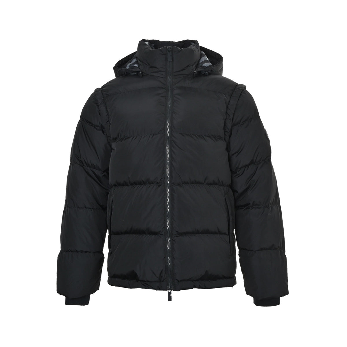Burberry round mark armband detachable down jacket