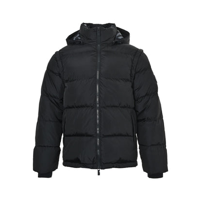 Burberry round mark armband detachable down jacket
