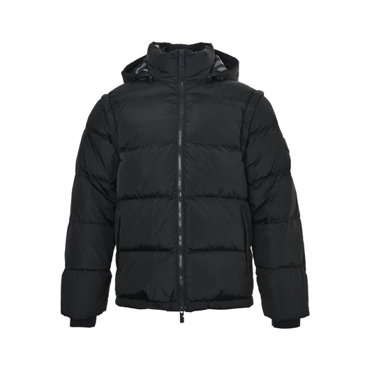 Burberry round mark armband detachable down jacket