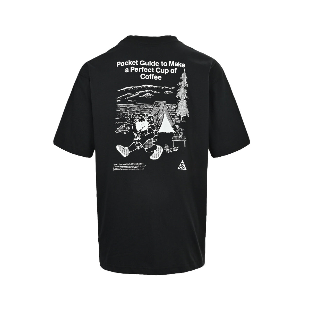 NIKE ACG short sleeves with villain print on the back